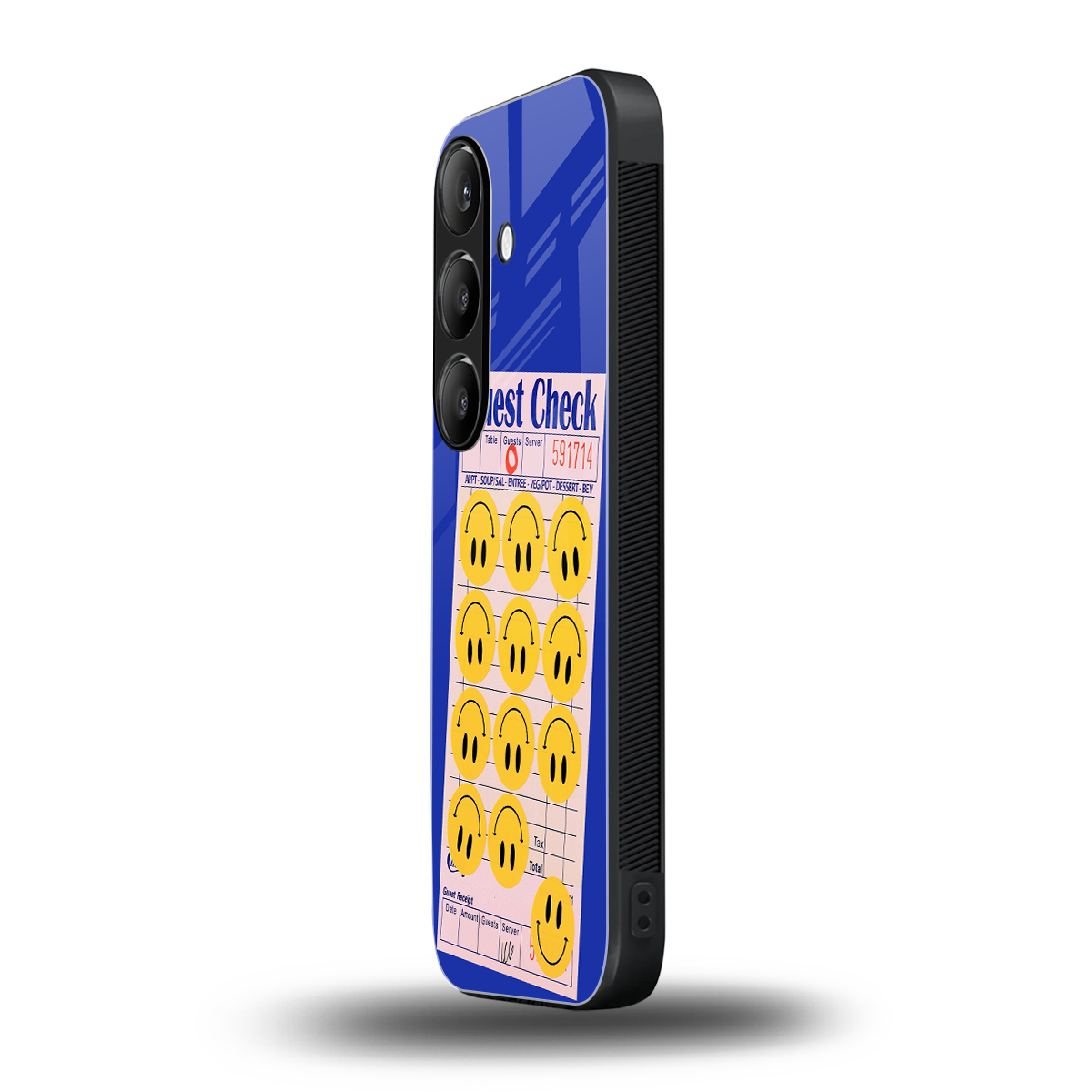 happy meals back phone cover | glass case for samsung galaxy s24 fe