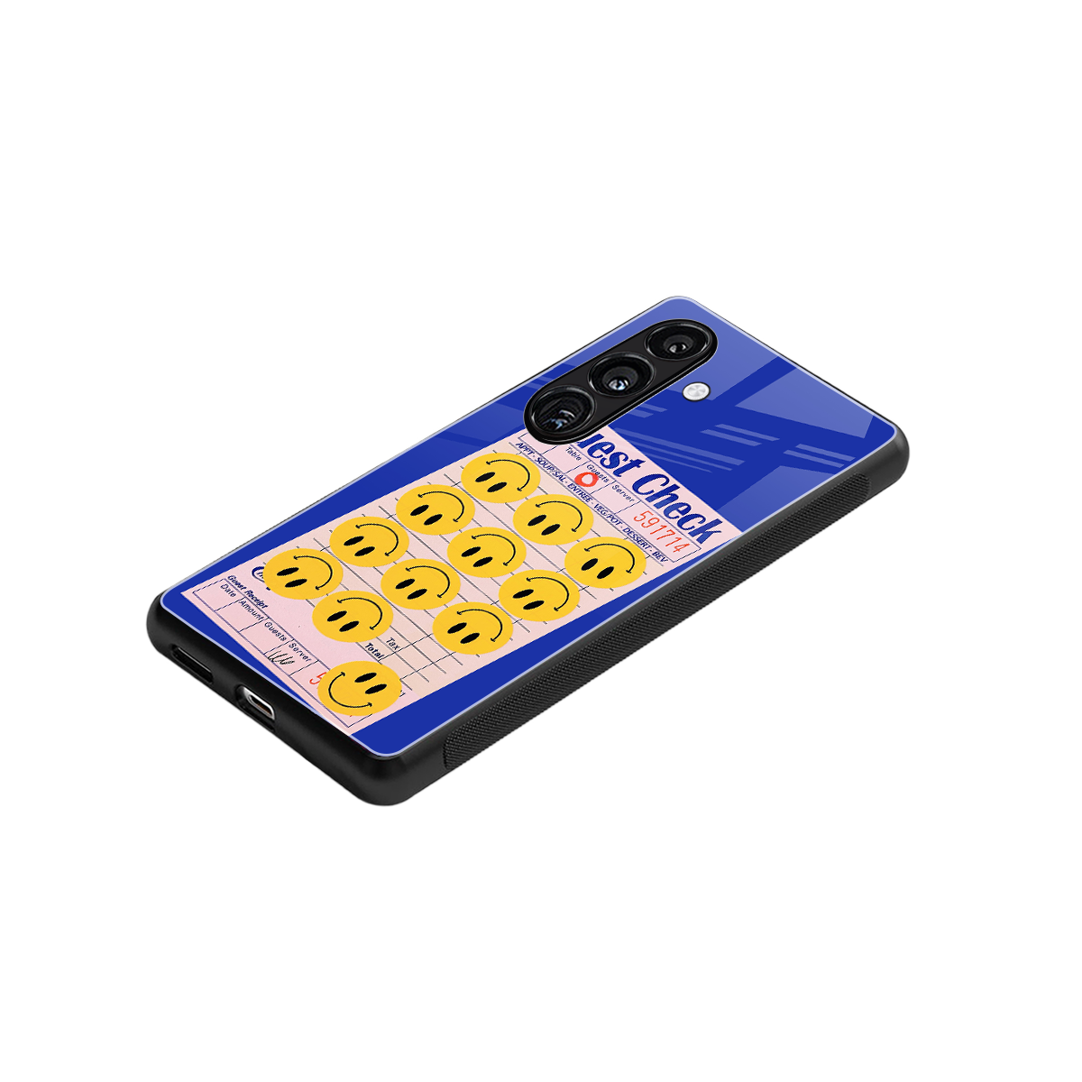 happy meals back phone cover | glass case for samsung galaxy s24 fe
