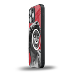 happy michelangelo back phone cover | glass case for iphone 13 pro max