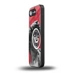 happy michelangelo back phone cover | glass case for iphone 16e