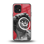 happy michelangelo back phone cover | glass case for nothing phone 1