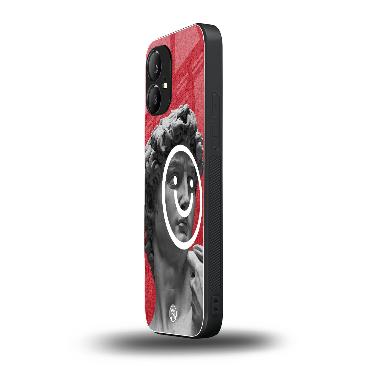 happy michelangelo back phone cover | glass case for nothing phone 1