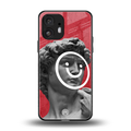 happy michelangelo back phone cover | glass case for nothing phone 2