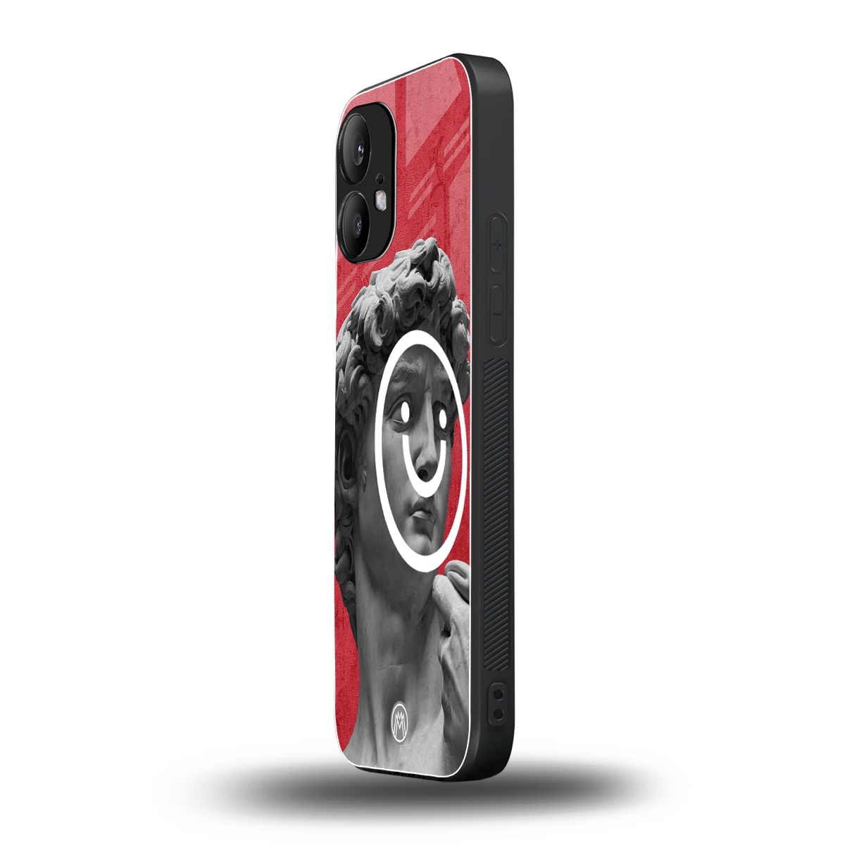 happy michelangelo back phone cover | glass case for nothing phone 2