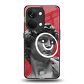 happy michelangelo back phone cover | glass case for oneplus nord 3