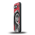 happy michelangelo back phone cover | glass case for oneplus nord 4