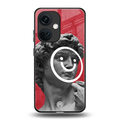 happy michelangelo back phone cover | glass case for oneplus nord ce 3