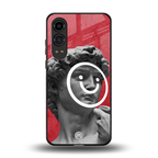 happy michelangelo back phone cover | glass case for oneplus nord ce 4 lite