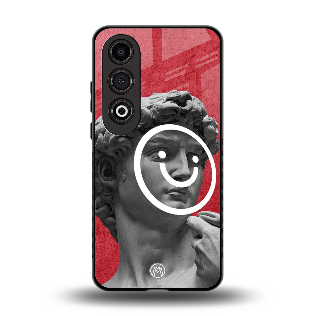happy michelangelo back phone cover | glass case for oneplus nord ce 4