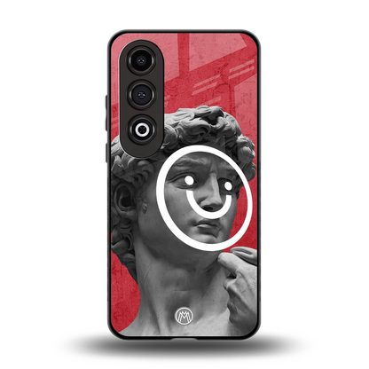 happy michelangelo back phone cover | glass case for oneplus nord ce 4