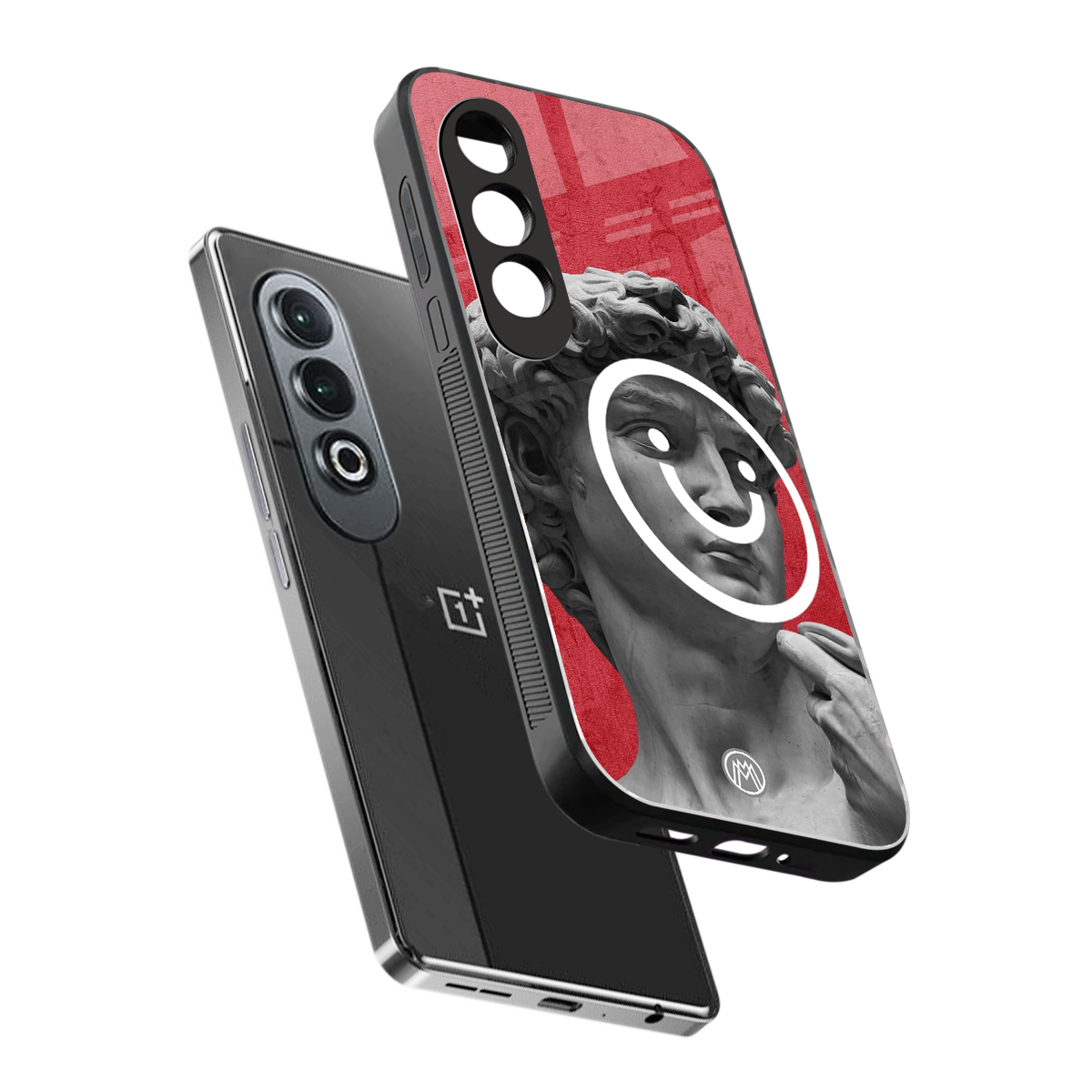 happy michelangelo back phone cover | glass case for oneplus nord ce 4