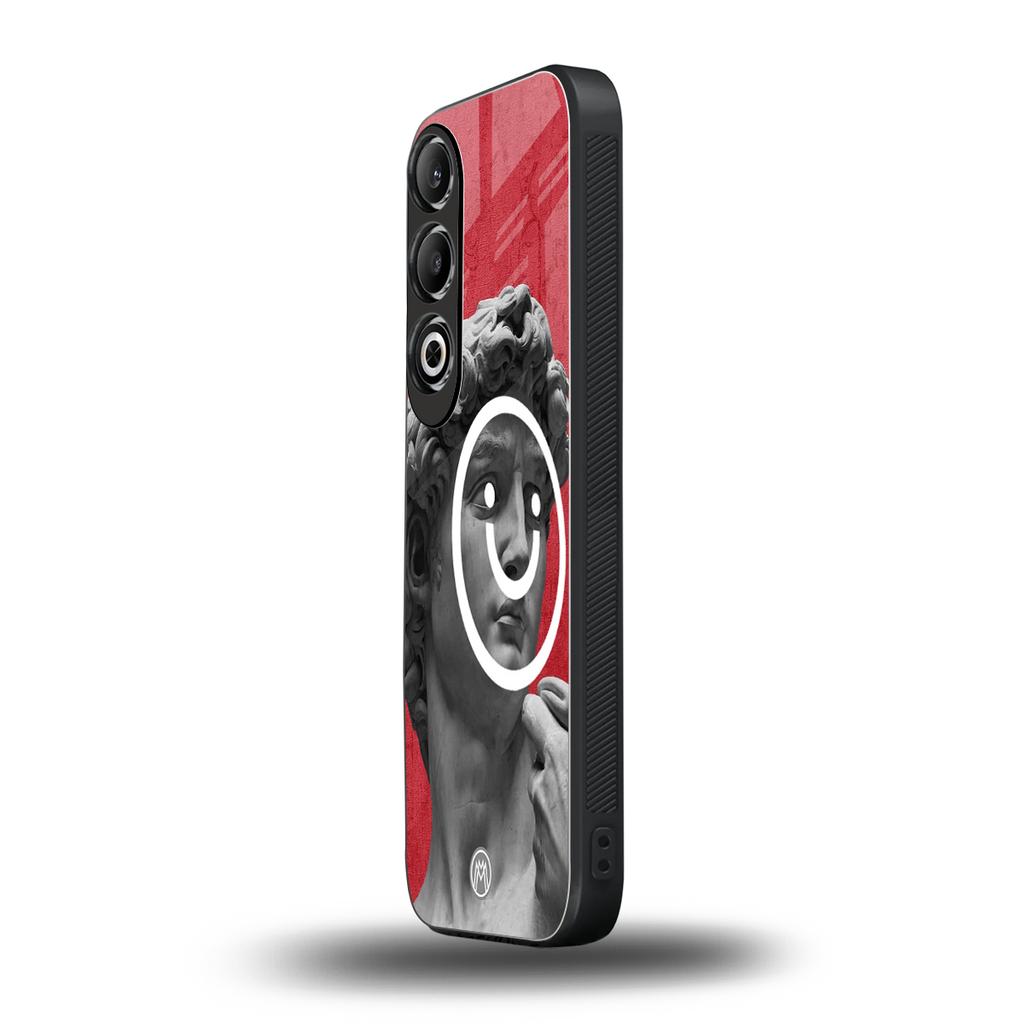 happy michelangelo back phone cover | glass case for oneplus nord ce 4