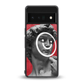 happy michelangelo back phone cover | glass case for google pixel 6 pro