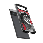 happy michelangelo back phone cover | glass case for google pixel 6 pro