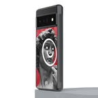 happy michelangelo back phone cover | glass case for google pixel 6 pro