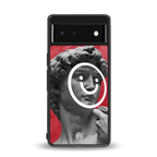 happy michelangelo back phone cover | glass case for Google Pixel 6A
