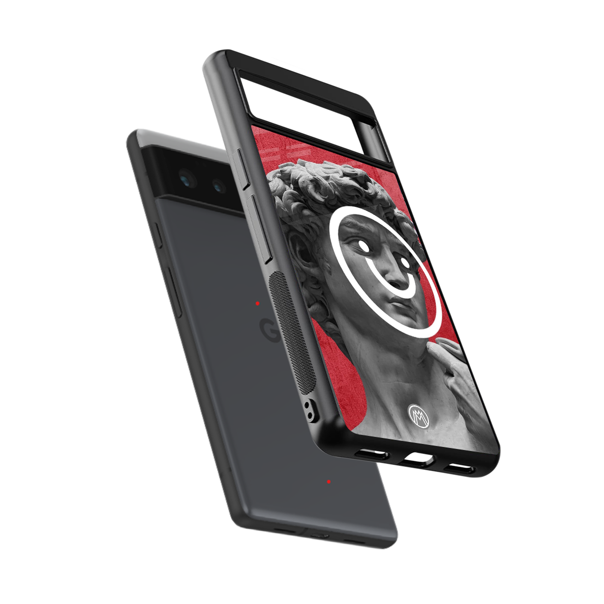 happy michelangelo back phone cover | glass case for Google Pixel 6A