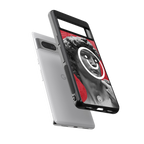 happy michelangelo back phone cover | glass case for google pixel 7 pro