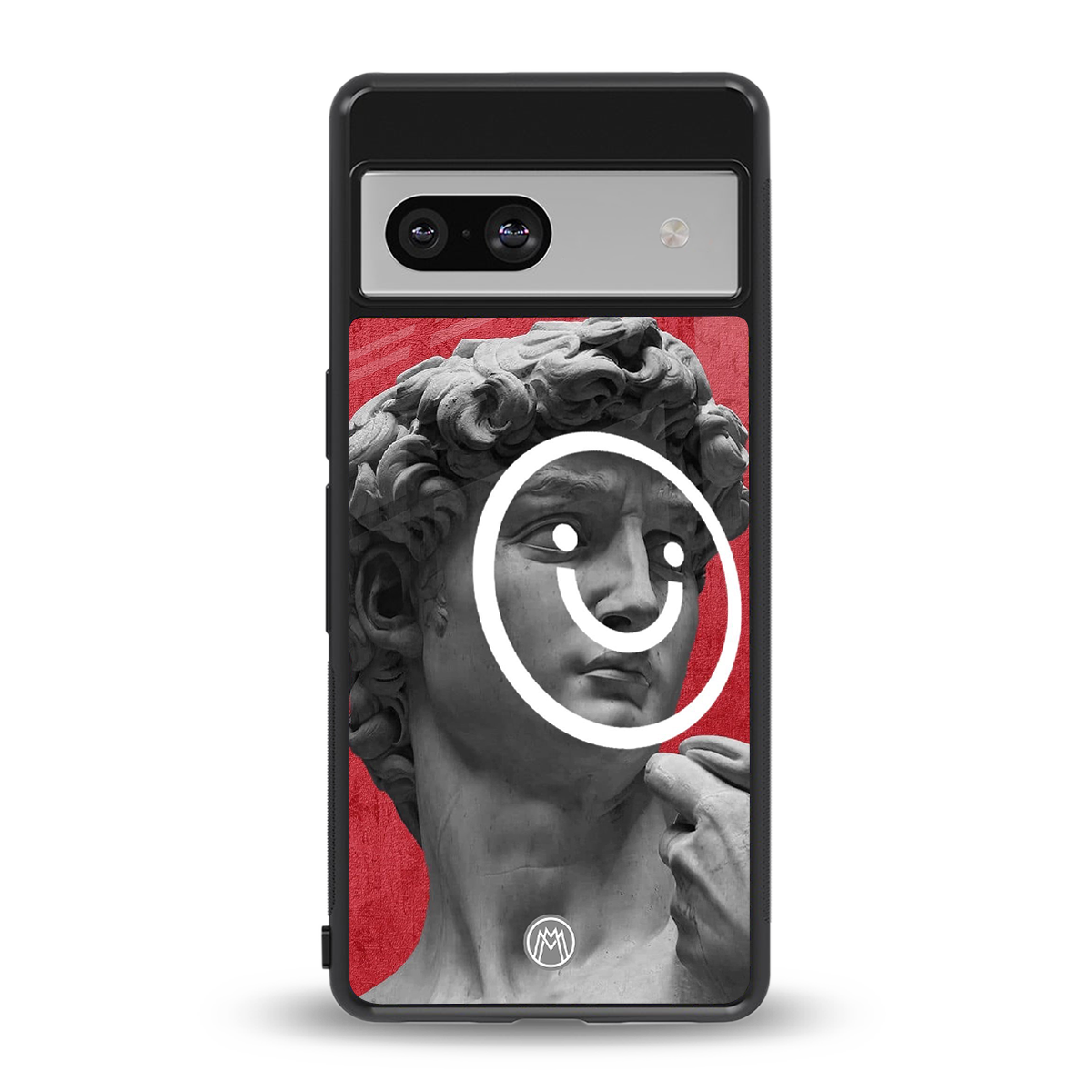happy michelangelo back phone cover | glass case for Google Pixel 7A