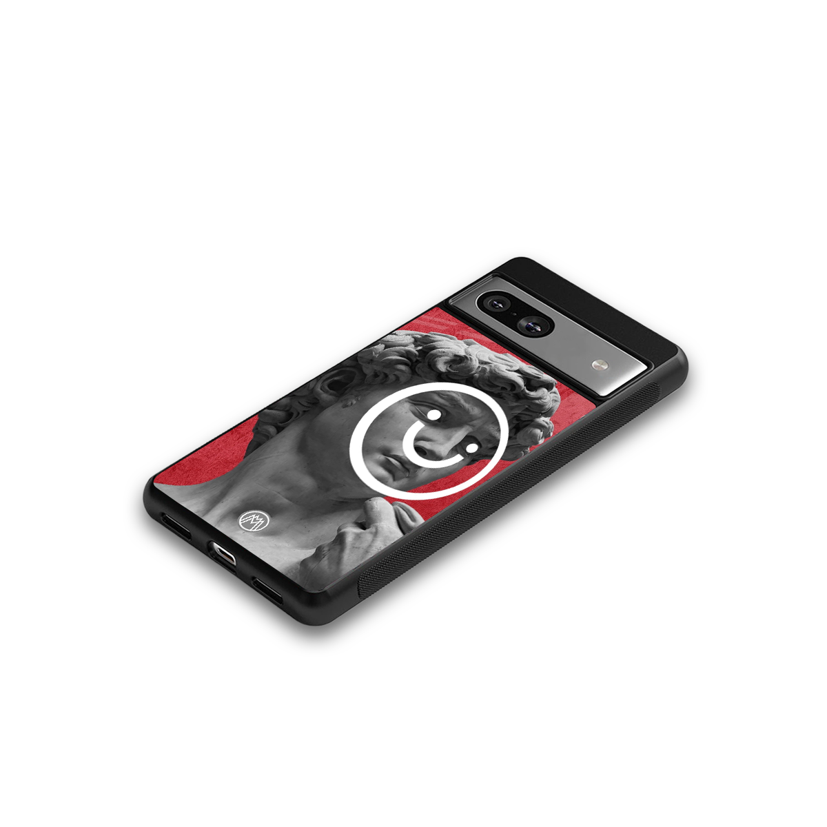 happy michelangelo back phone cover | glass case for Google Pixel 7A
