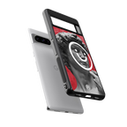 happy michelangelo back phone cover | glass case for google pixel 8 pro