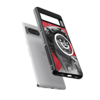 happy michelangelo back phone cover | glass case for Google Pixel 8