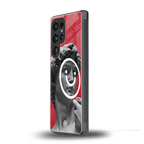 happy michelangelo back phone cover | glass case for samsung galaxy s25 ultra