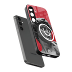 happy michelangelo back phone cover | glass case for samsung galaxy s25 plus