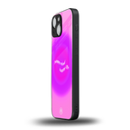 happy mind back phone cover | glass case for iphone 13 mini