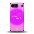 happy mind back phone cover | glass case for oneplus nord 4