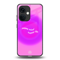 happy mind back phone cover | glass case for oneplus nord ce 3