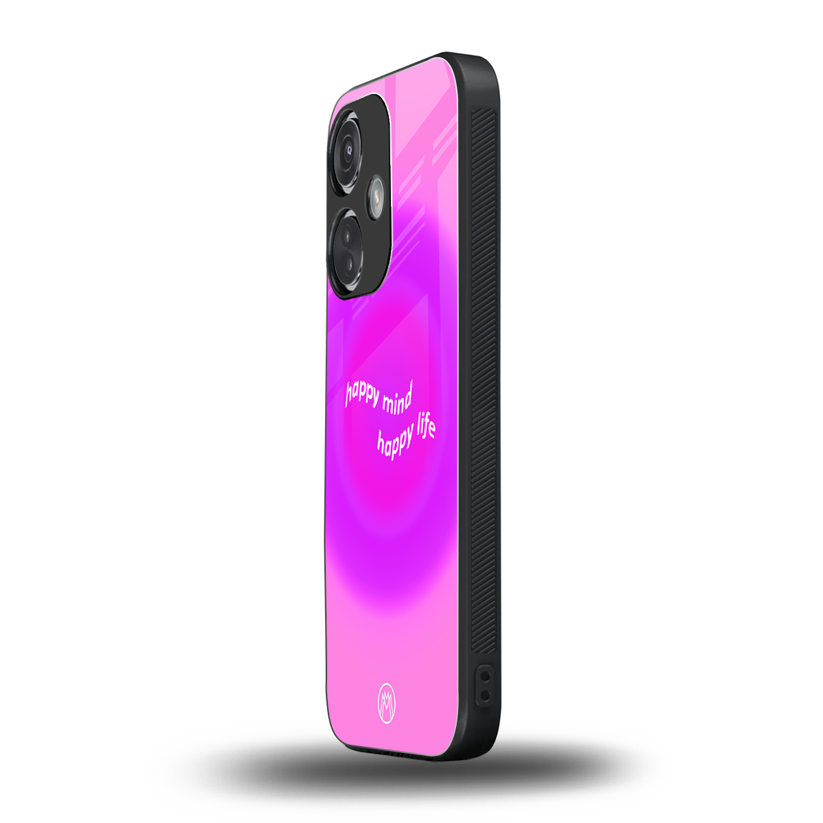 happy mind back phone cover | glass case for oneplus nord ce 3