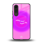 happy mind back phone cover | glass case for oneplus nord ce 4 lite