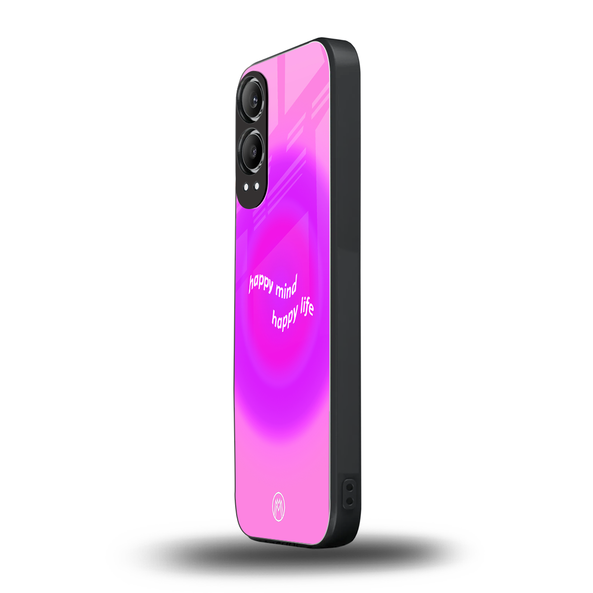 happy mind back phone cover | glass case for oneplus nord ce 4 lite