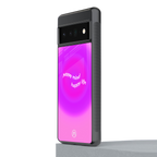 happy mind back phone cover | glass case for google pixel 6 pro