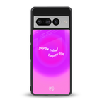 happy mind back phone cover | glass case for google pixel 7 pro