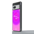 happy mind back phone cover | glass case for Google Pixel 7