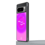 happy mind back phone cover | glass case for google pixel 8 pro