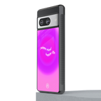 happy mind back phone cover | glass case for Google Pixel 8