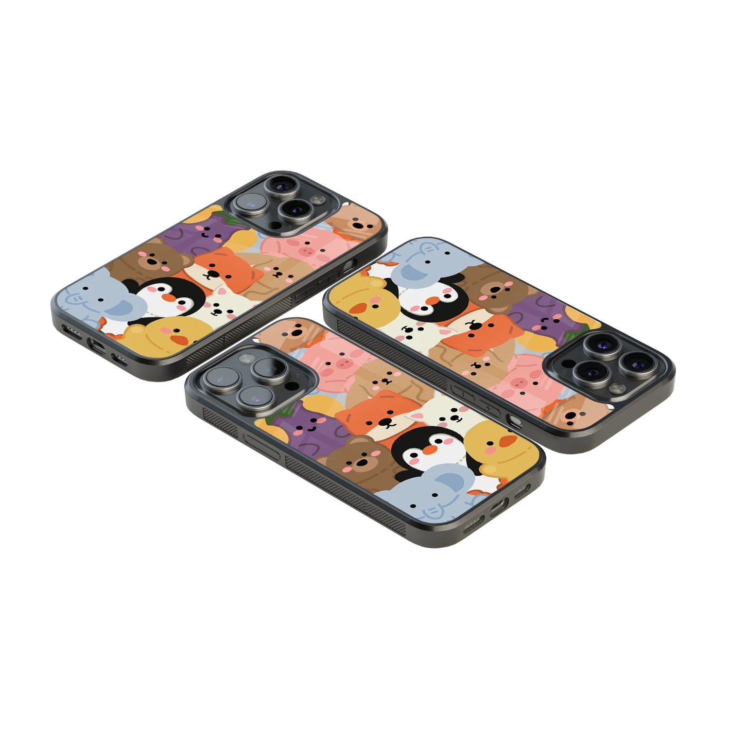 Luxury Glass Back Mobile Cover for iPhone, Samsung Galaxy, OnePlus, Pixel, Redmi & More