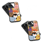 Trendy Glass Back Mobile Case for iPhone, Samsung, Redmi, OnePlus, Google Pixel, Motorola