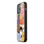 Slim Glass Back Phone Case for Multiple Brands iPhone, Samsung, Redmi, OnePlus, Oppo, Vivo