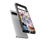 happy sunshine aesthetic collage back phone cover | glass case for google pixel 8 pro