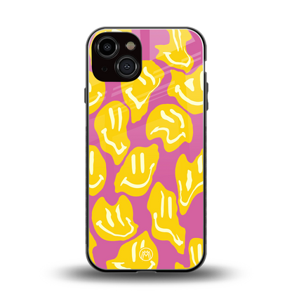 happy trip back phone cover | glass case for iphone 13
