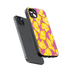 happy trip back phone cover | glass case for iphone 14 plus
