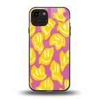 happy trip back phone cover | glass case for iphone 14