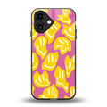 happy trip back phone cover | glass case for iphone 16
