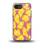 happy trip back phone cover | glass case for iphone 16e
