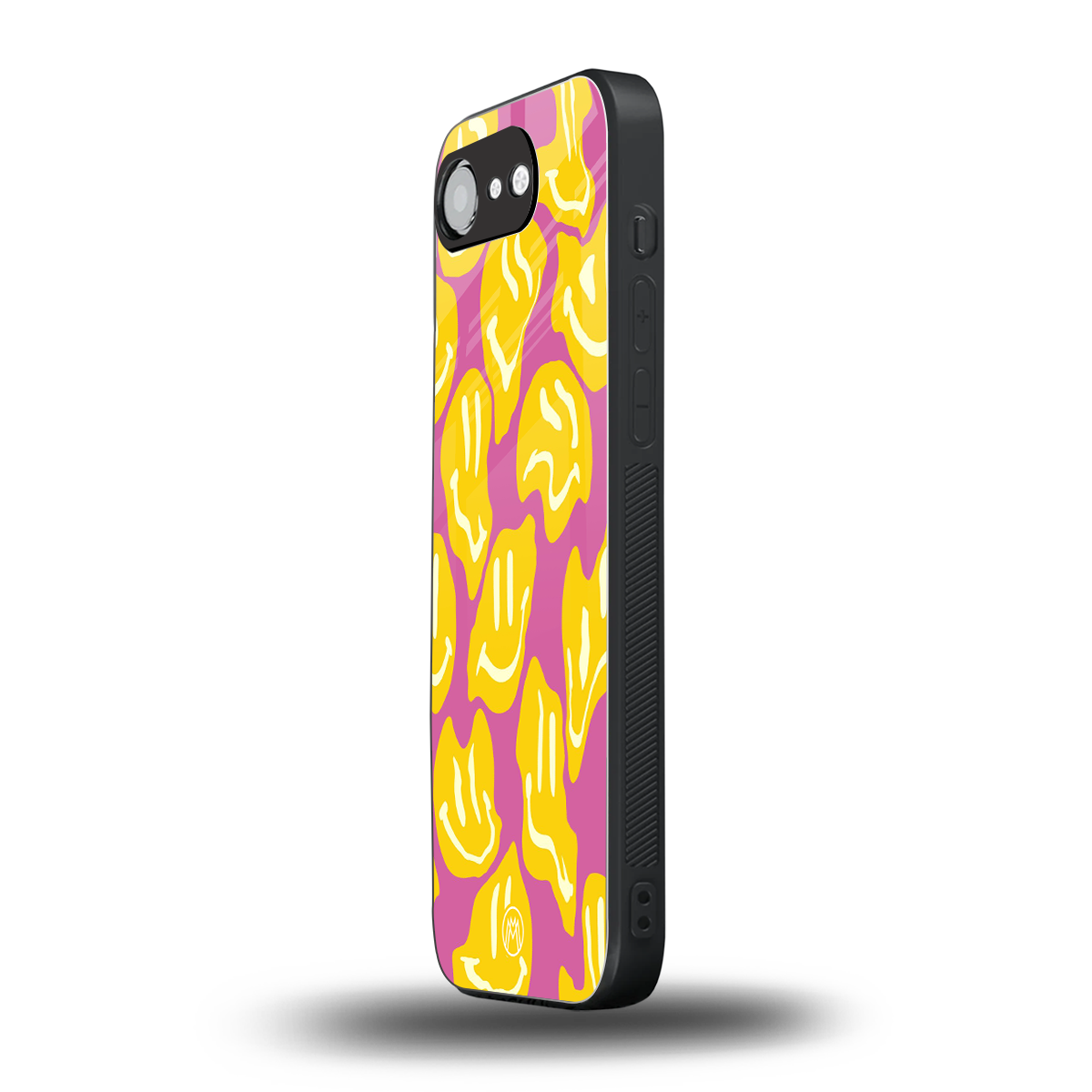 happy trip back phone cover | glass case for iphone 16e