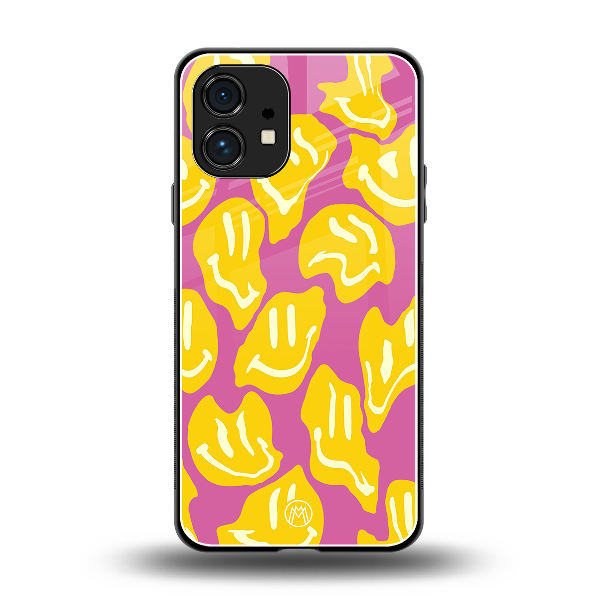 happy trip back phone cover | glass case for nothing phone 1